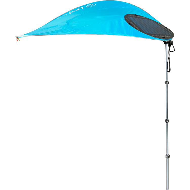 Black Sun Leaf : чадър и мобилна енергия